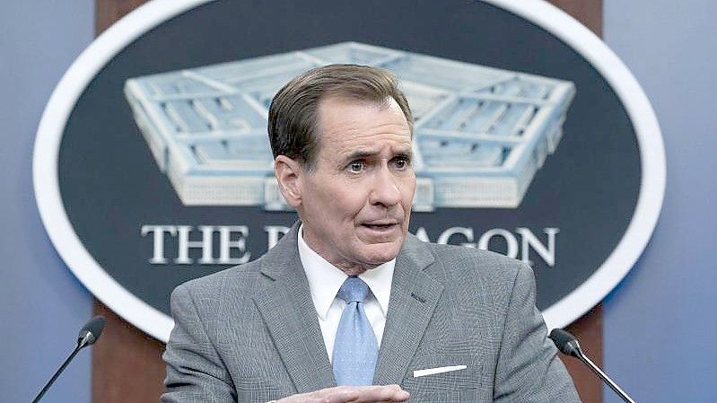 Kann eine neue Drohne den Ukrainern helfen? Pentagon-Sprecher John Kirby sieht großes Potenzial. Foto: Alex Brandon/AP/dpa