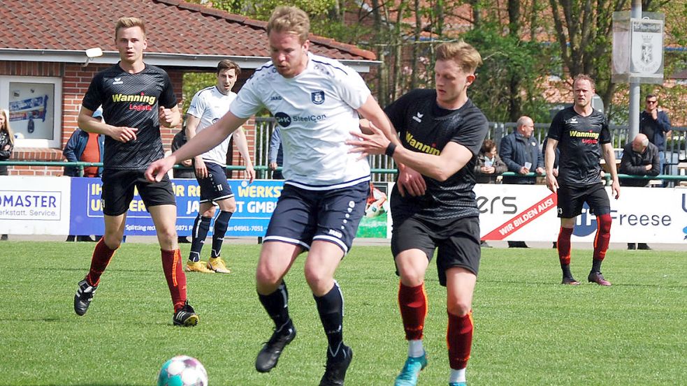 Stürmer Torben Lange verletzte sich gegen den FC Schüttorf und wird gegen Holthausen/Biene fehlen. Foto: Reemts