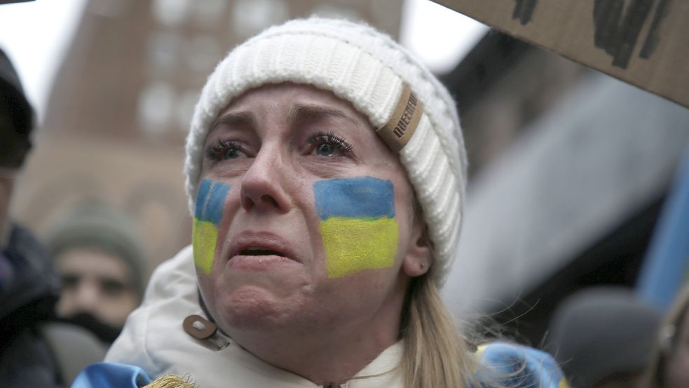 Angst, Verzweiflung, Panik: Wie soll man in Deutschland ruhig bleiben, wenn ein europäisches Land angegriffen wird? (Symbolbild) Foto: Imago images/NurPhoto