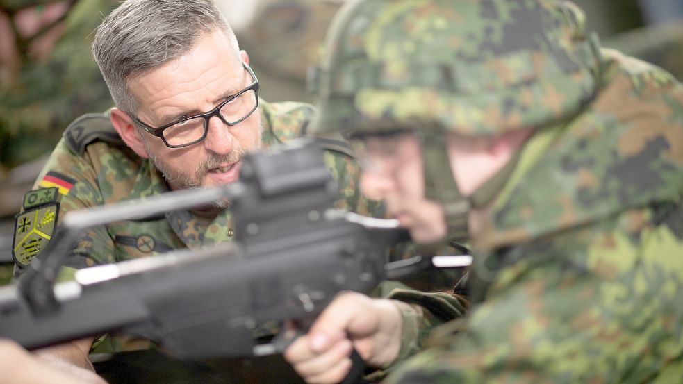 Mit 100 Milliarden Euro soll die Bundeswehr besser ausgerüstet werden. Foto: Sebastian Gollnow