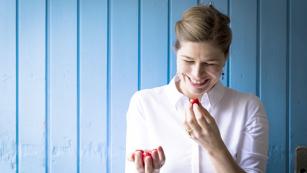 Antje de Vries ist begeistert von der Aromenvielfalt, die Gemüse wie Tomaten bieten kann. Foto: Vivi D‘Angelo