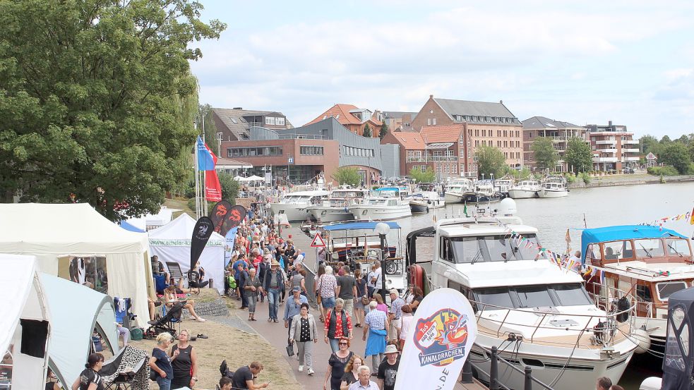 Am Wochenende findet nach mehrjähriger Pause wieder Leer maritim statt. Foto: Stadtmarketing Leer