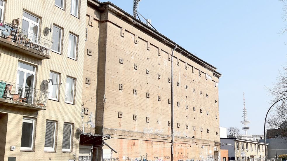 Der Bunker in Eimsbüttel ist einer von noch geschätzt 700 in Hamburg. Foto: stahlpress