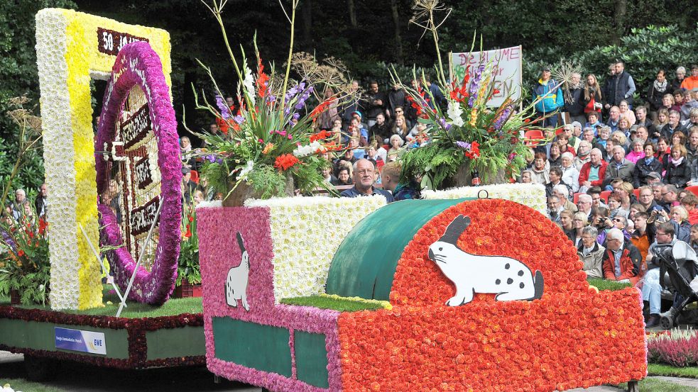 Das Blütenfest rückt immer näher. Zum runden Geburtstag gibt es einige Neuerungen. Foto: Ortgies/Archiv