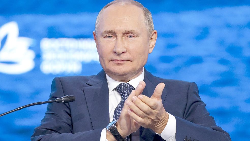 Lebt in seiner eigenen Welt: Kremlchef Putin. Foto: Pool TASS Host Photo Agency/AP