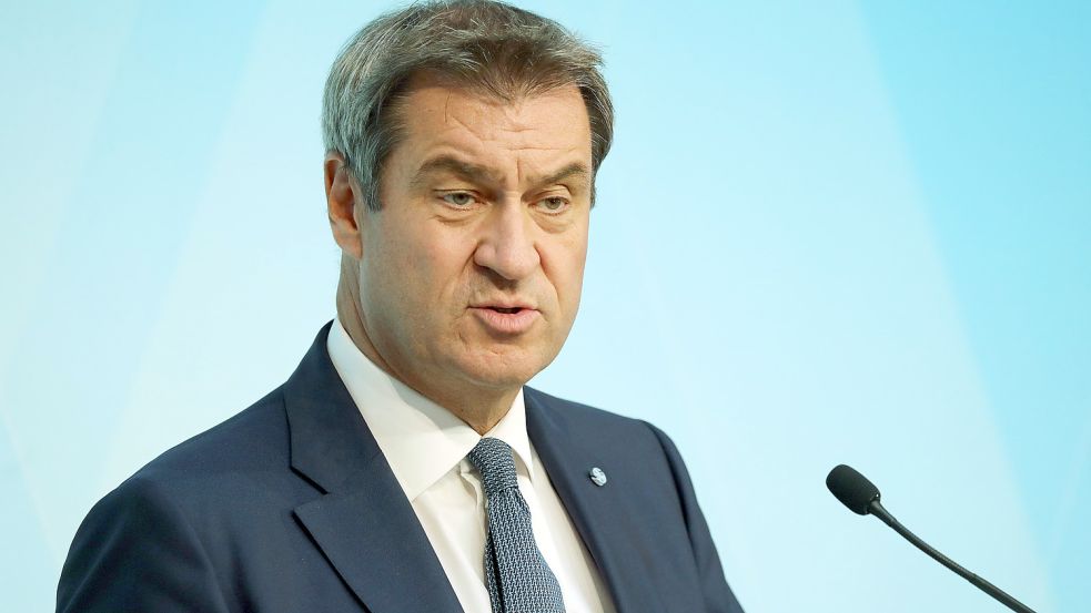 Harmonie mit der Schwesterpartei CDU: CSU-Chef Markus Söder wird beim Parteitag der CDU in Hannover gegen die Ampel-Politik austeilen. Foto: IMAGO/Sammy Minkoff