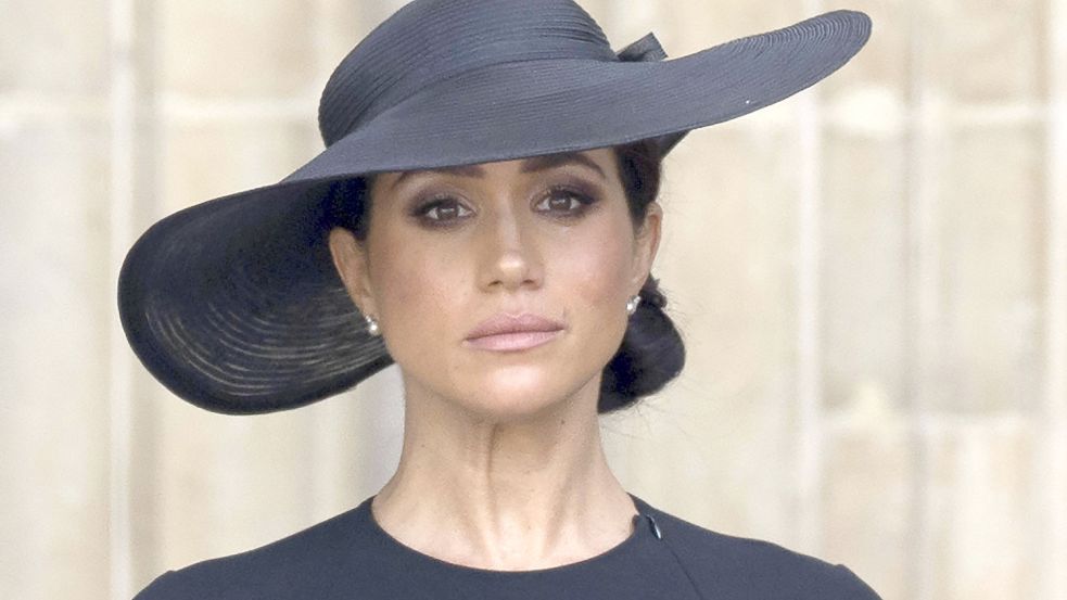 Meghan Markle bei der Beerdigung der Queen im September. Foto: Imago Images/ i Images