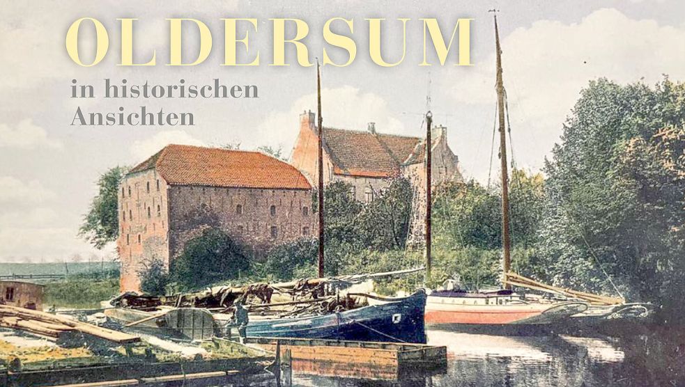 Dieses Bild der Burg Oldersum ist auf dem Titel des neuen Buches zu sehen. Foto: HdW.Verden