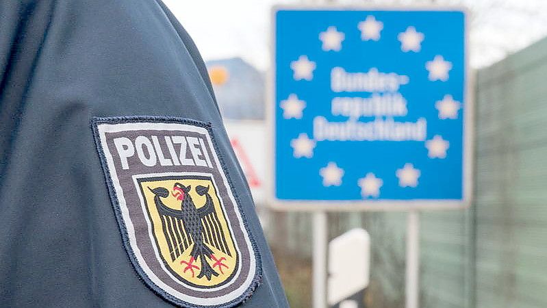 Die Bundespolizei war an der Grenze im Einsatz. Foto: Bundespolizei