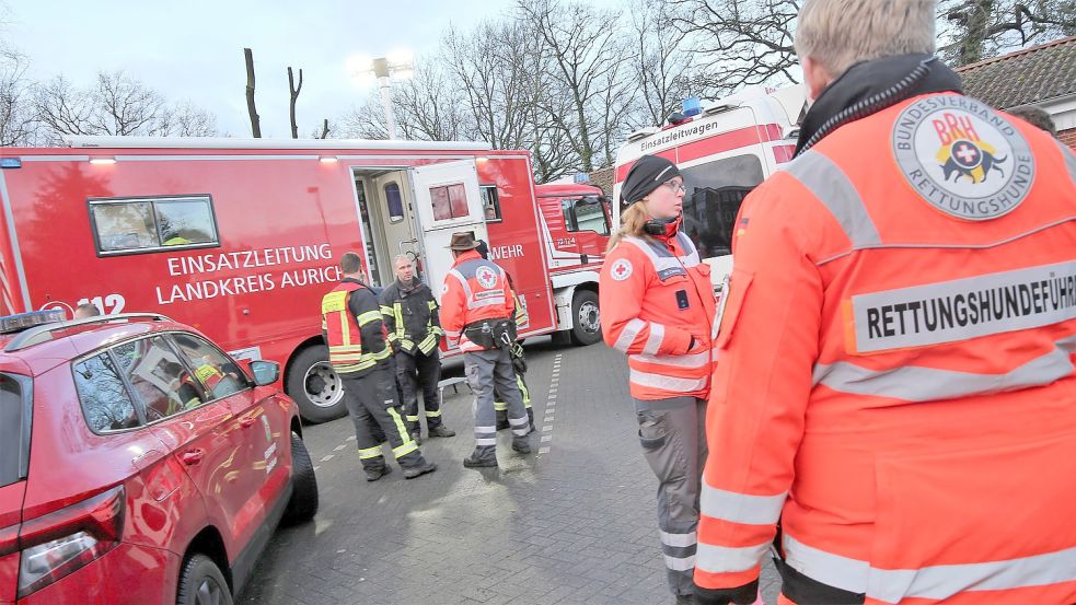 Mehr als 200 Einsatzkräfte haben am Mittwoch nach der 84-Jährigen gesucht. Foto: Böning