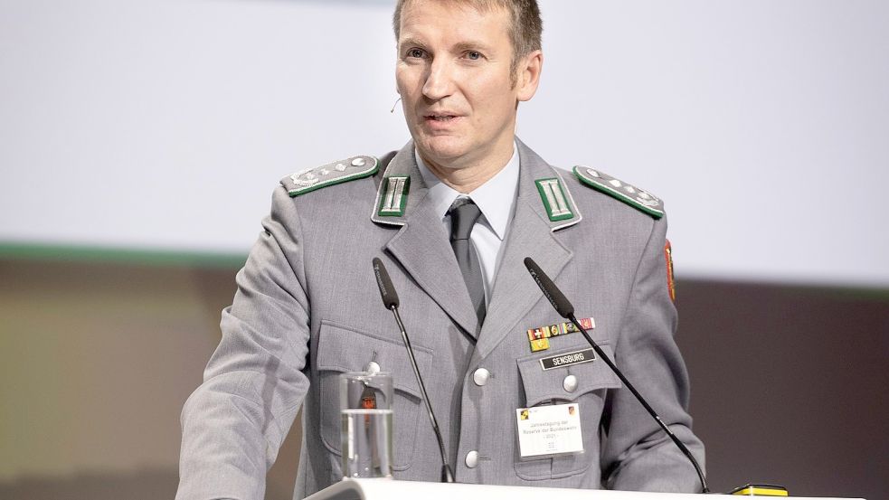 Der Präsident des Reservistenverbandes Patrick Sensburg. Foto: Mosch/Reservistenverband der Deutschen Bundeswehr