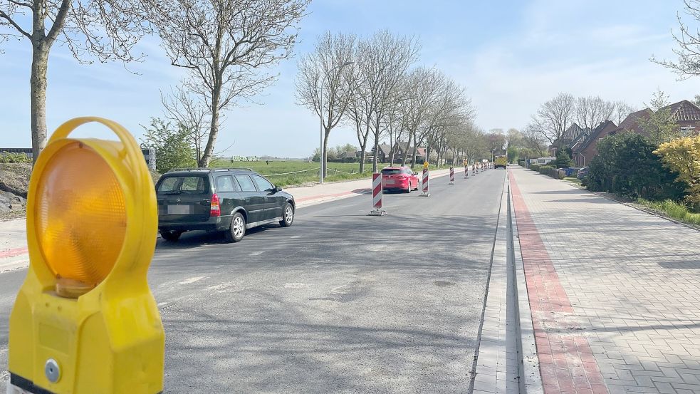 Die Uphuser Straße in Emden wird saniert. Foto: Weiden