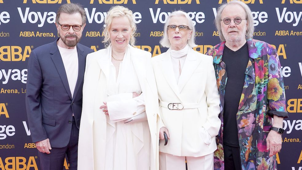 Letztes Jahr gingen die Abba-Musiker noch auf Tour – als Hologramme. Foto: IMAGO IMAGES/PA Wire