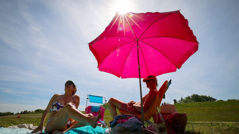 Zum Start in den Juni steigen die Temperaturen im Norden kontinuierlich an. Foto: dpa/Christian Charisius