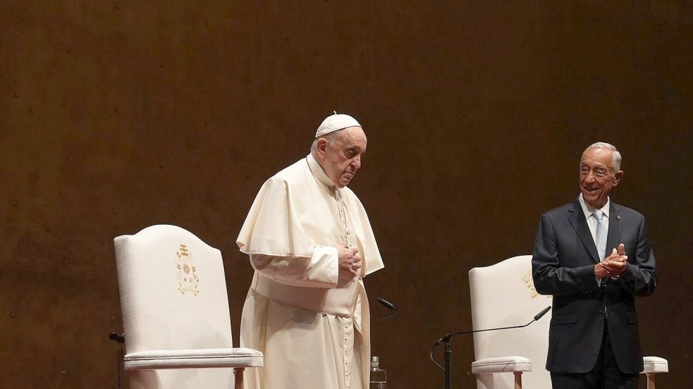 Papst Franziskus in Lissabon Foto: Ana Brigida/AP/dpa