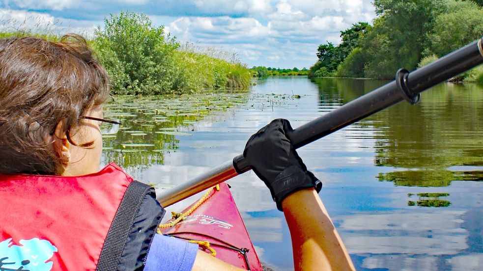 Auf dem Wasser sieht die Landschaft ganz anders aus. Foto: Südliches Ostfriesland