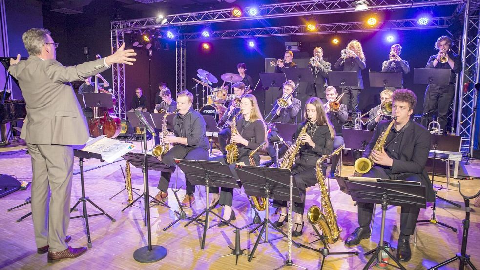 Das Jugend-Jazz-Orchester Niedersachsen, „Wind Machine“, kommt nach Emden. Foto: Privat