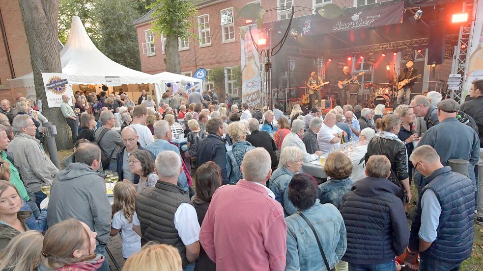 Vom Lambertshof (Foto) über den Marktplatz, die Fußgängerzone bis hin zum Georgswall erstreckt sich das Festgelände. Foto: Archiv