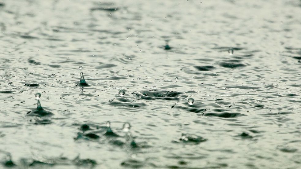 Dicke Regentropfen kann es Wochenende geben. Foto: Pixabay