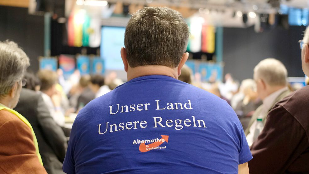 Die Studie zeigt, dass vor allem bei AfD-Anhängern ein rechtspopulistisches Weltbild besteht. Foto: dpa/Sebastian Willnow