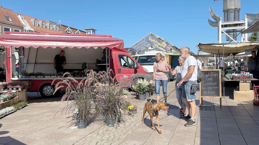 Verlässlichkeit ist ein wichtiges Kriterium für den Bestand eines Wochenmarktes. Foto: Boschbach