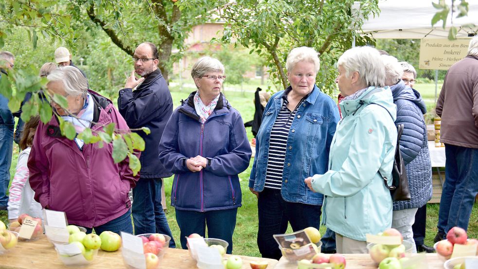 Zum Programm des Oldersumer Herbst gehört auch der Apfeltag. Foto: Stromann/Archiv