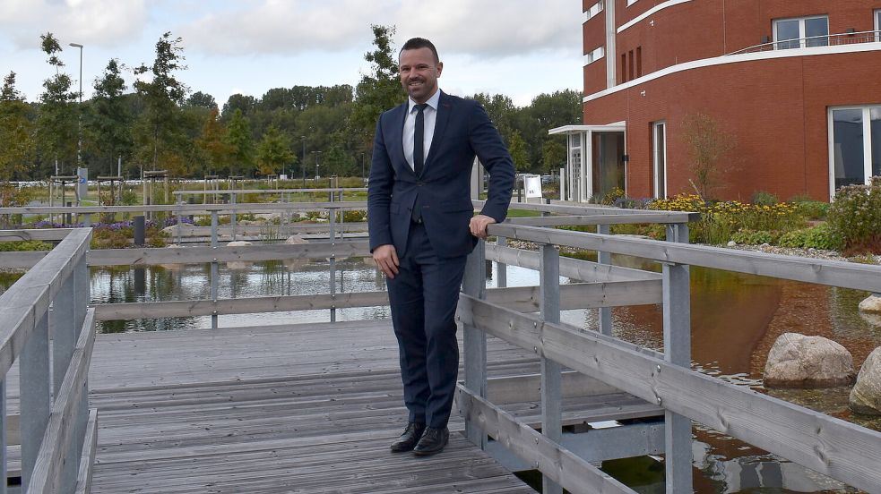 Im November 2020 war Stefan Klaassen Wirtschaftsförderer der Stadt Emden geworden. Foto: Hanssen/Archiv