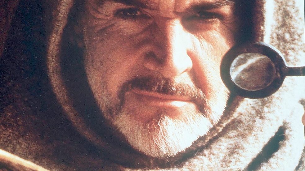 Wie ein James Bond des Mittelalters: Sean Connery als William von Baskerville in der Verfilmung des Bestsellers „Der Name der Rose“. Geschrieben hat es Umberto Eco. Foto: imago images / United Archives