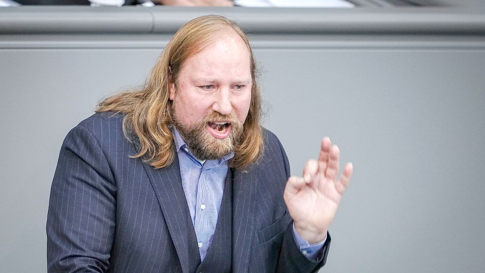 Grünen-Politiker Anton Hofreiter ist unzufrieden mit der Arbeit von Bundeskanzler Olaf Scholz. Foto: dpa/Kay Nietfeld