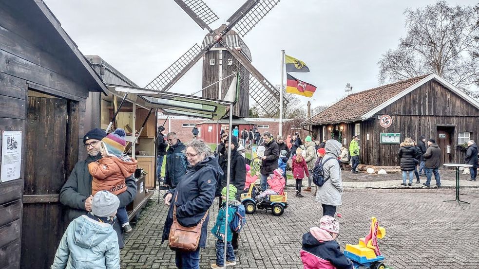 Für Familien ist die Dornumer Mühle ein beliebter Ausflugsort. Fotos: privat