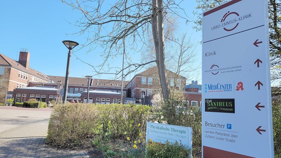 Das Norder Krankenhaus wird zu einem Regionalen Gesundheitszentrum umgewandelt. Foto: Rebecca Kresse