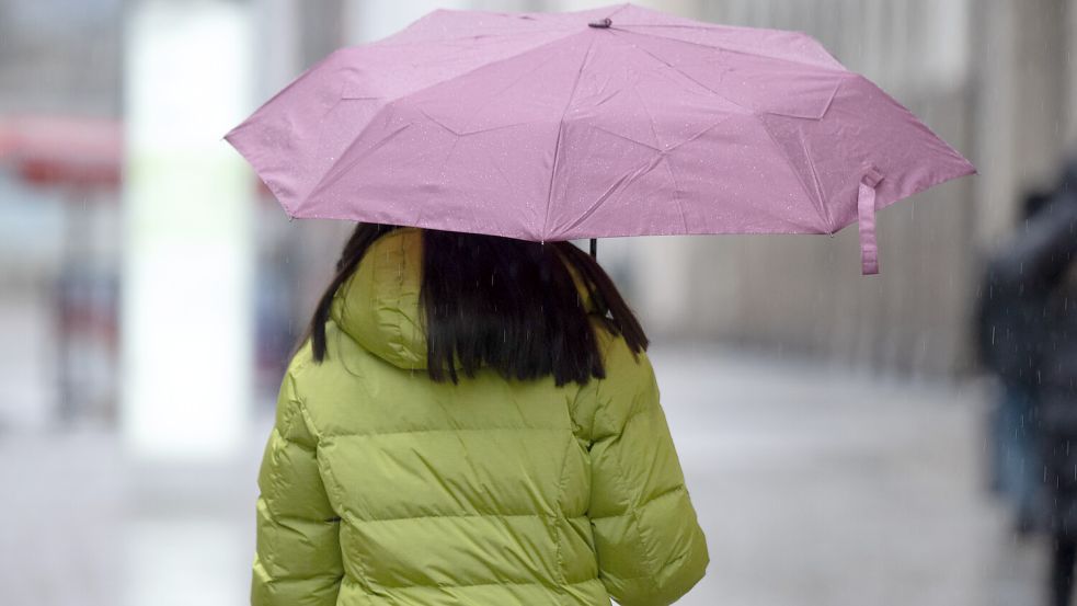 Das regnerische Wetter bleibt den Norddeutschen erhalten. Foto: dpa/Sven Hoppe