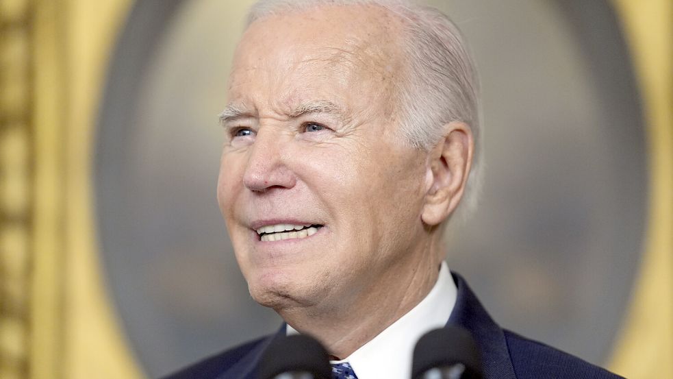 Joe Biden sorgt erneut für Gesprächsstoff. Foto: dpa/AP/Evan Vucci