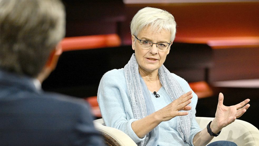 Wirtschaftsredakteurin Ulrike Herrmann kritisiert bei „Markus Lanz“ die Regierungsarbeit der FDP. Foto: ZDF/Markus Hertrich