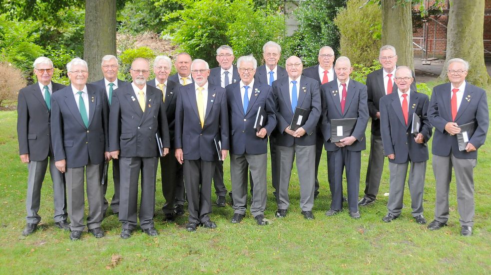 Der Männergesangverein Logabirum hat sich aus Altersgründen aufgelöst. Foto: privat