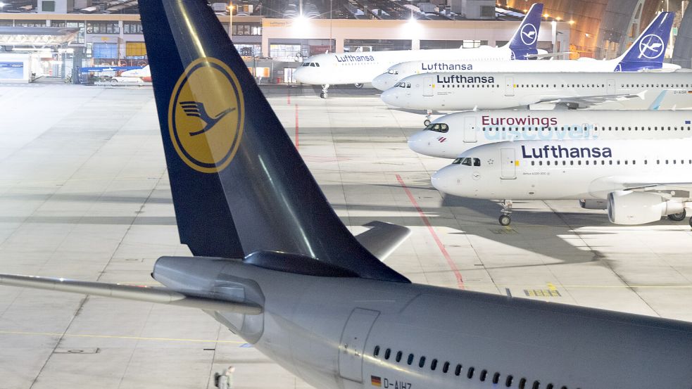 Am Donnerstag wird es am Frankfurter Flughafen keinen Abflug geben können. Foto: dpa/Boris Roessler