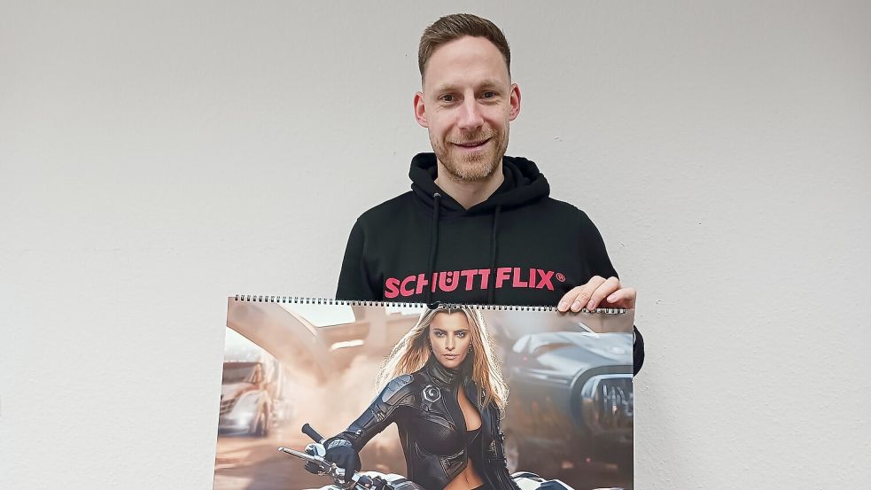 Die Schauspielerin Sophia Thomalla ist das Werbegesicht der Firma Schüttflix.