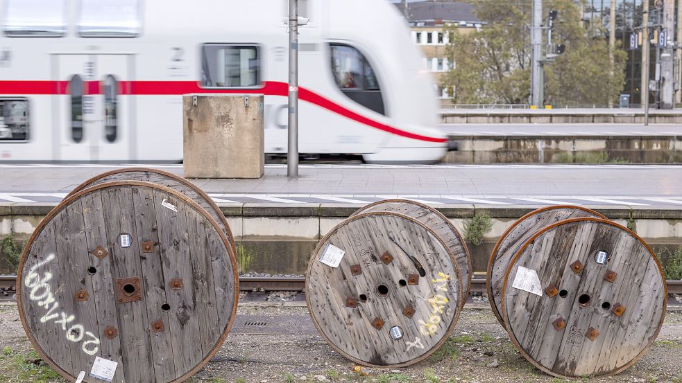 Die Deutsche Bahn hat für 2024 diverse Großbaustellen angekündigt. Foto: dpa/Christoph Reichwein