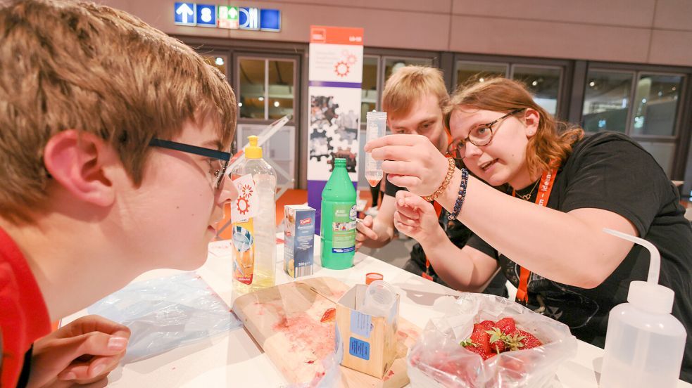 „Mach‘ doch einfach“: So lautet das Motto der Ideen-Expo in Hannover. Foto: Ideen-Expo