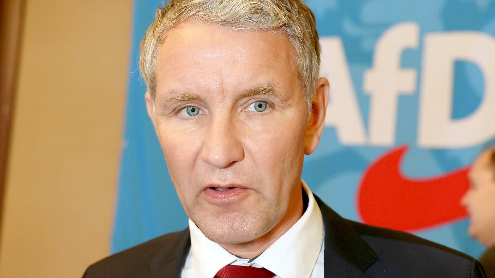 Björn Höcke, Spitzenkandidat der AfD für die Landtagswahl in Thüringen, wird nun von Mitgliedern der eigenen Landespartei kritisiert. Foto: dpa/Bodo Schackow