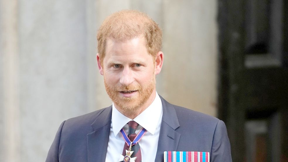 Der britische Prinz Harry hat vor Gericht einen Dämpfer erhalten. Foto: Kirsty Wigglesworth/AP/dpa