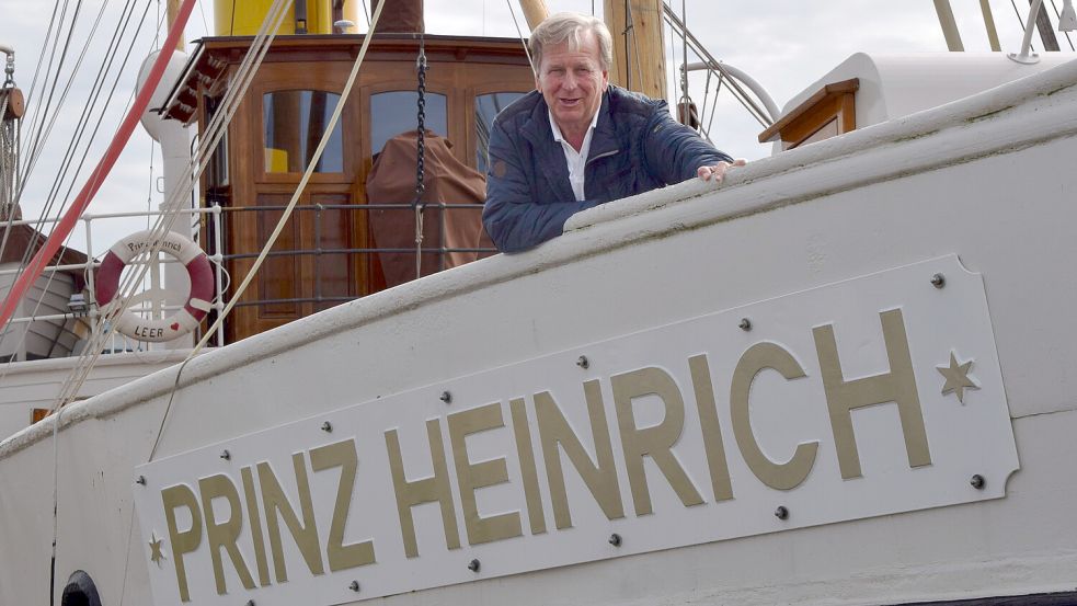 Dank Dr. Wolfgang Hofer wurde die „Prinz Heinrich“ aufwendig restauriert. Foto: OZ-Archiv