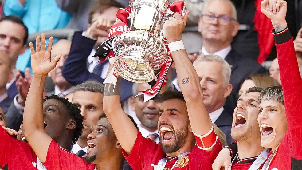 Manchester United gewann zum ersten Mal seit 2016 den FA-Cup. Foto: John Walton/PA Wire/dpa
