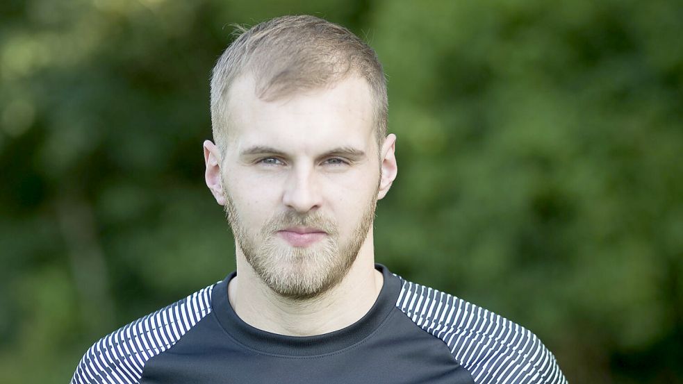 Mirko Oltrop erzielte für Hinte in Pewsum einen Dreierpack. Foto: Doden, Emden