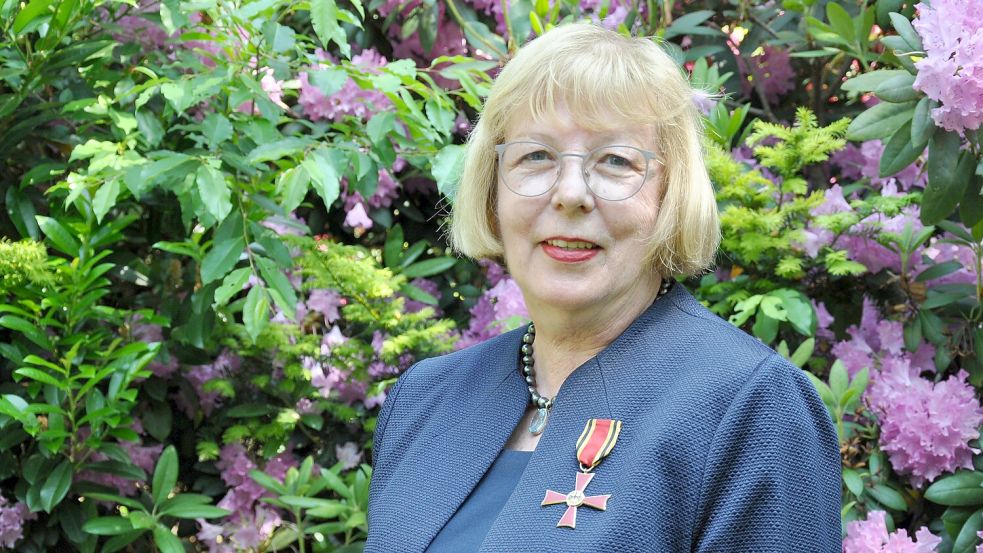Ulla Ihnen ist Trägerin des Bundesverdienstkreuzes. Ihr Engagement ist vielfältig und stark familiär geprägt. Foto: Ullrich