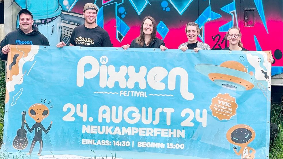 Die Organisatoren freuen sich bereits auf das 14. Pixxen-Festival. Foto: privat