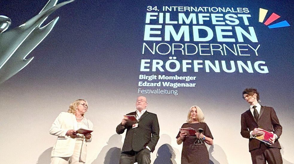 Am Mittwochabend wurde das 34. Internationale Filmfest Emden-Norderney im Festspielhaus am Wall eröffnet. Foto: Ortgies