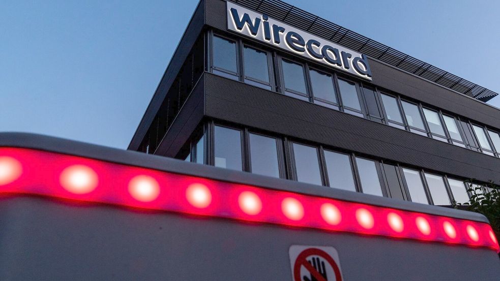 Die damaligen Firmenzentrale des Zahlungsdienstleisters Wirecard in Aschheim bei München. Foto: Peter Kneffel/dpa