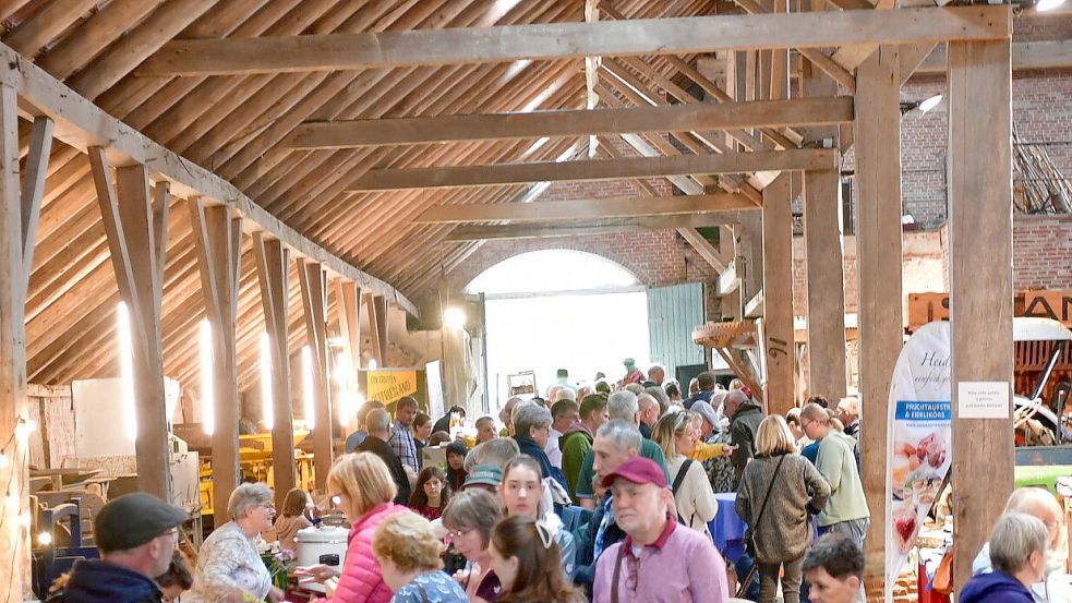 Im Campener Landwirtschaftsmuseum findet am 28. Juli ein Genussmarkt mit regionalen Köstlichkeiten statt. Foto: Wagenaar/Archiv