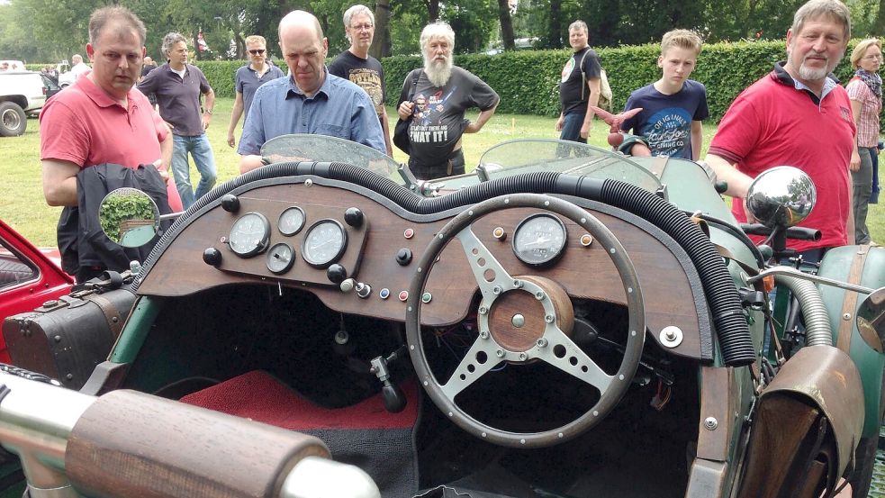 Beim Oldtimermarkt in Bockhorn kommen Freunde historischer Fahrzeuge auf ihre Kosten. Archivfoto: Ortgies